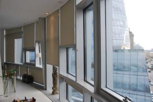 Custom Motorized Shades at Louis Vuitton Moet Hennessy (LVMH) Tower in NYC  